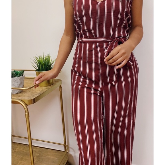 Stripe jumpsuit - Picture 4 of 5